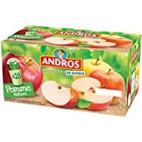 Los mejores  - ANDROS Compotes de Pommes en Gourdes 18 x 90 g